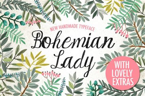 Bohemian Lady Font Bohemian Font Free Fonts For Designers Stylish Fonts