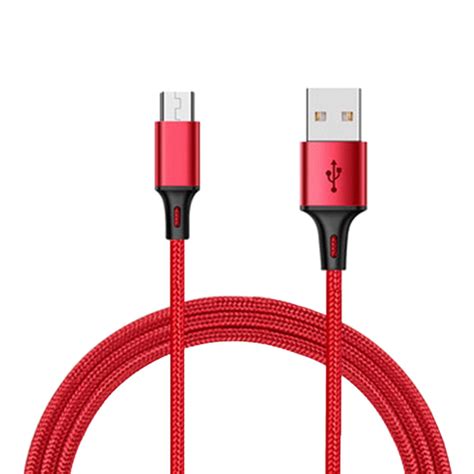 Kaboer Long Micro Usb Android Charging Cable 2m Nylon Braided Android