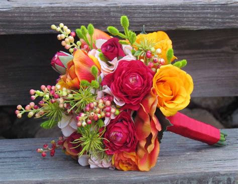 See more ideas about bride bouquets, wedding bouquets, wedding flowers. SALE PRICED Bright Spring Wedding Bouquet...Ready to Ship
