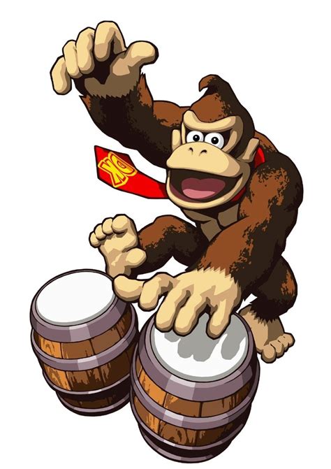 Donkey Kong Playing The Bongos Super Mario Bros Super Smash Bros