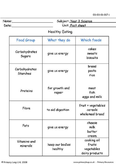 Education.com has been visited by 100k+ users in the past month Worksheets Of Health Diet For Grade 3 / 41 Free Esl ...