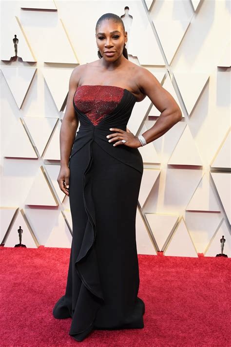 Serena Williams On The Oscars Red Carpet 2019 Oscars 2019 Best