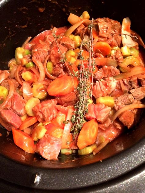 I seasoned my corned beef with johnny's seasoned pepper. Slow Cooker Beef Casserole - This Is Cooking for Busy MumsThis Is Cooking for Busy Mums