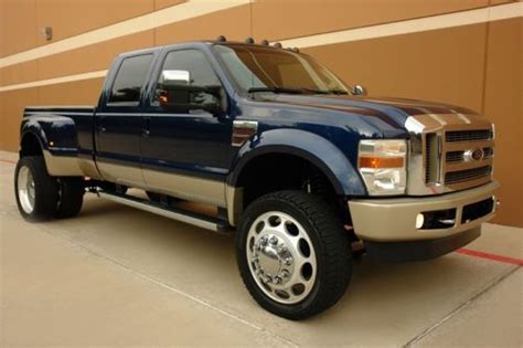 Purchase Used 08 Ford F450 King Ranch 4x4 Off Road Crewcab Diesel 4wd 6
