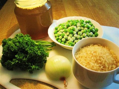 Butter - Reis in Grün Rezept mit Bild