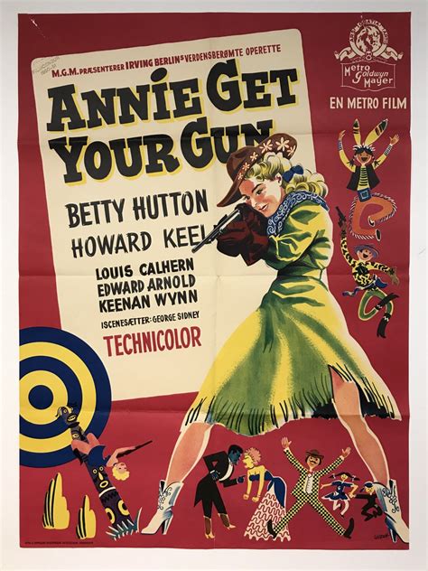 Annie Get Your Gun Musical Musikfilm Filmplakatencom