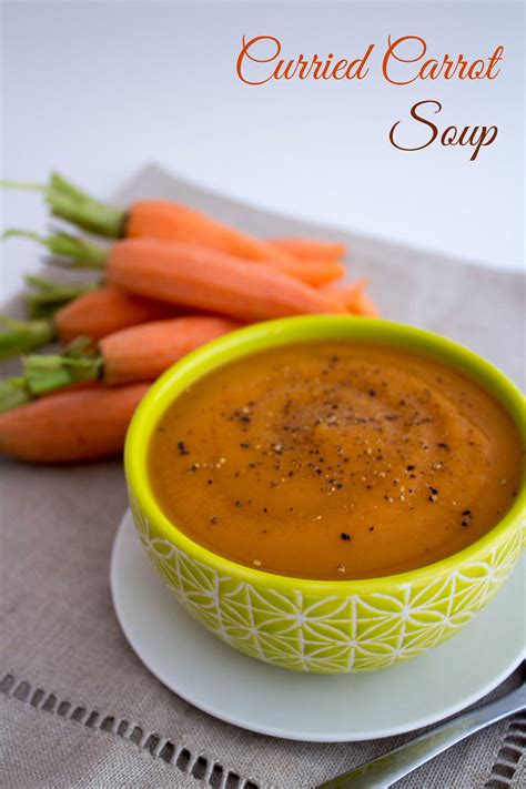 Curried Carrot Soup Curried Carrot Soup Food Recipes Healthy Recipes