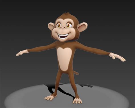 3d Monkey Models Turbosquid