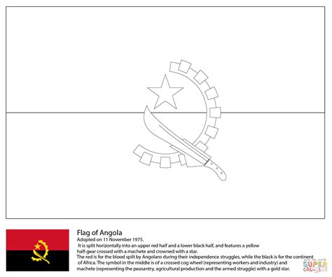 Angola Flag Coloring Page Download Free Angola Flag Coloring Page For Porn Sex Picture