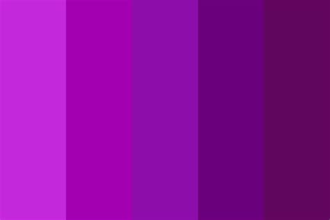 Pretty Plum Purple Color Palette