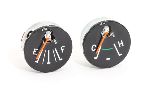 Crown Automotive J8126919k Fuel And Temperature Gauge For 55 86 Jeep Cj 5