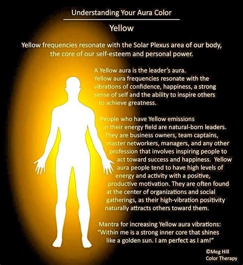 5 Yellow Aura Color Meaning Ideas Clubcolor Vgw