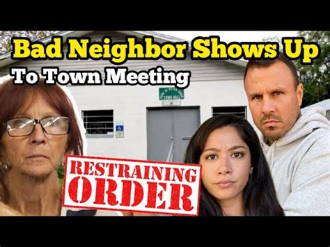 What The Hales Bad Neighbors Show Up At Town Hall Meeting November