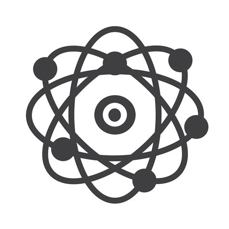 Atom Icon Symbol Sign 627263 Vector Art At Vecteezy