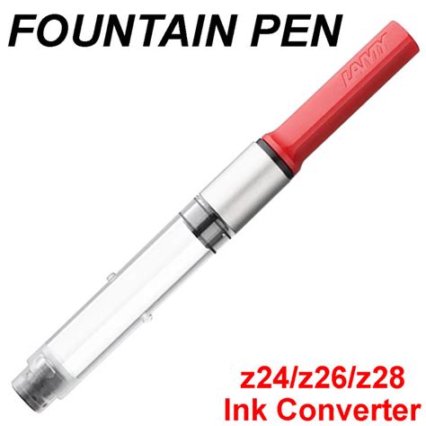 Lamy Z24z26z28 Fountain Pen Ink Converter Red Lazada Ph
