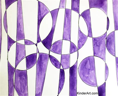 Pattern Drawing And Painting Art Lesson Plan For Kids