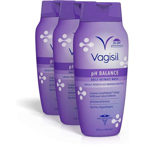 Vagisil Ph Balanced Daily Intimate Feminine Wash For Women Gynecologist Tested Hypoallergenic