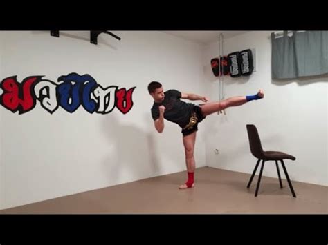 Denke über turngeräte für zu hause nach. Kicks üben zu Hause / Muay Thai / Kickboxen - YouTube