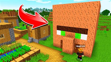 Como Fazer Casa De Villager No Minecraft Heykroni Minecraft Youtube