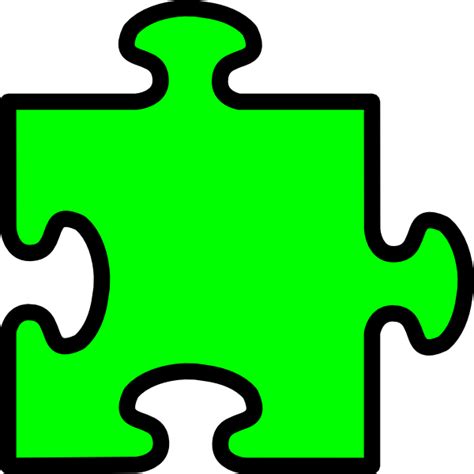 Puzzle Piece Clip Art At Vector Clip Art Online Royalty