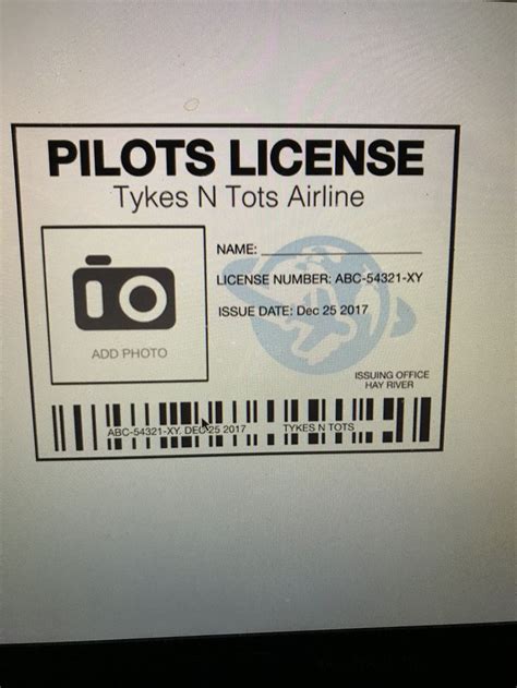 Every Pilot Needs A License To Fly Their Plane Here Is A Cute