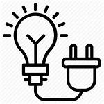 Energy Current Electric Icon Electrical Electricity Clipart