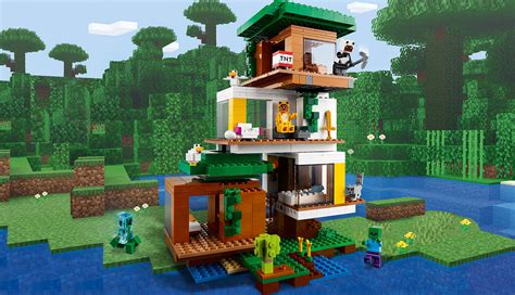 Lego Minecraft The Modern Treehouse 21174 Costco Australia