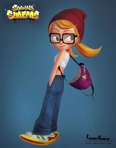 Artstation Subway Surfers Rayner Alencar Subway Surfers Subway