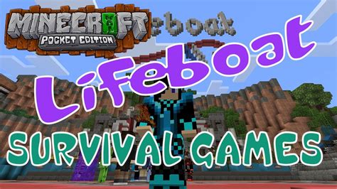 Minecraft Pe Lifeboat Survival Games Mcpe Deutsch Youtube