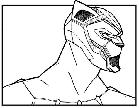 You might also be interested in coloring pages. Cool Black Panther Coloring Page - Free Printable Coloring ...