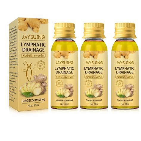 Lymphatic Drainage Herbal Body Wash Natural Organic Slimming Body Wash