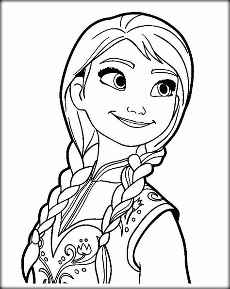 Download & print free coloring pages! 28 Anna Frozen Coloring Page (With images) | Princess ...