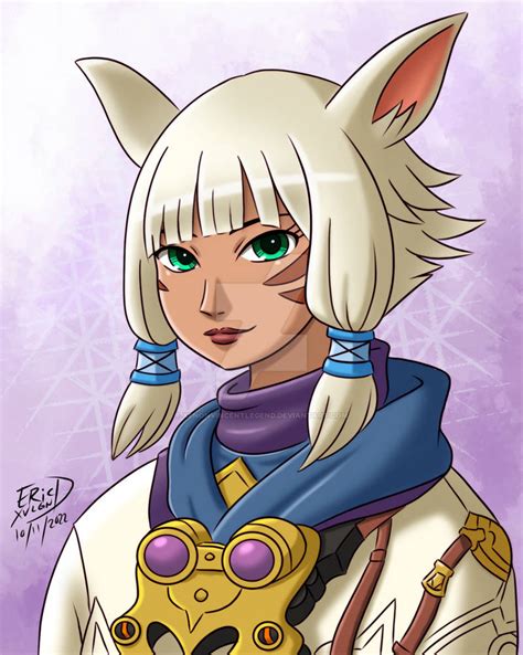 Yshtola Rhul From Ff14 Arttrober 2022 Day 11 By Xenonvincentlegend On
