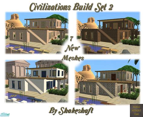 The Sims Resource Civilizations Build Set 2