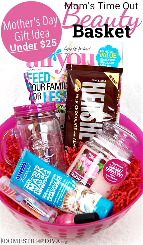 Diy gift basket ideas for mom birthday. Mothers Day Gift Idea Under $25: Moms Time Out Beauty ...
