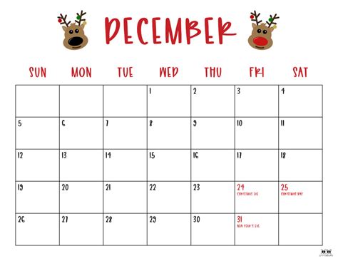 December 2021 Calendars 15 Free Printables Printabulls