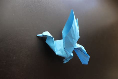How To Make A Paper Bird Pigeon Origami