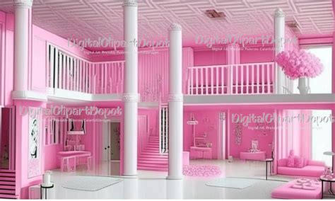 Barbie Dream House Zoom Background Ph