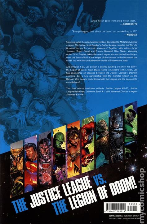 Justice League Hc 2019 Dc By Scott Snyder The Deluxe Edition Comic Books