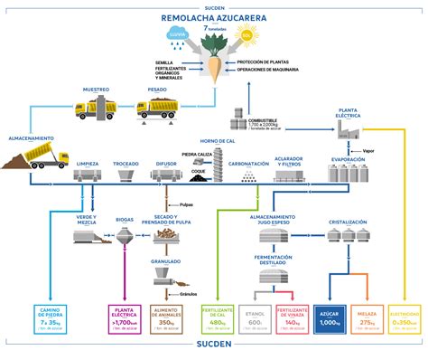 Diagramas De Flujo Del Proceso Azúcar Productos Y Servicios Sucden