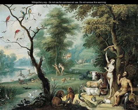 The Fall Of Man Jan The Younger Brueghel The