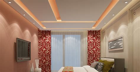 desain plafon kamar tidur modern  cantik rumah minimalis