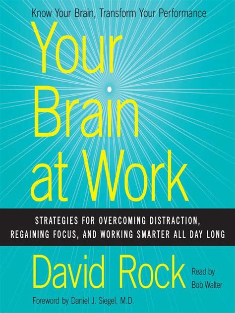 Your Brain At Work Greater Phoenix Digital Library Overdrive