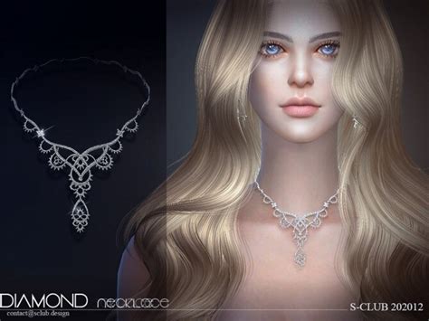 Necklace 202012 By S Club Ll At Tsr Sims 4 Updates