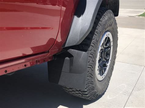 Mud Flaps For Obx With Sasquatch Package Bronco6g 2021 Ford Bronco