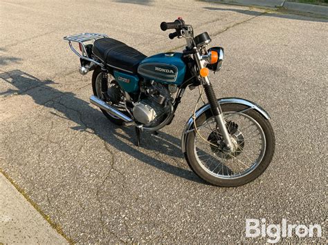 1975 Honda Cb125s Motorcycle Bigiron Auctions