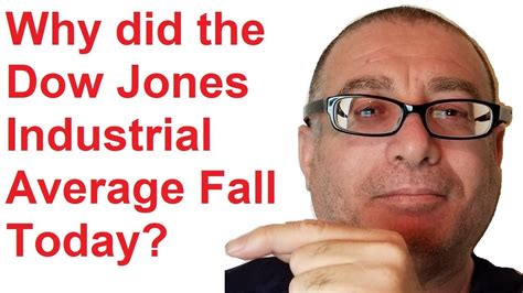 Why did the crypto market crash? Why did the Dow Jones Industrial Average Fall Today? - YouTube