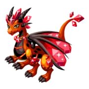Ember Ruby Dragon | Dragon Story Wiki | Fandom | Dragon design, Dragon, Fire dragon