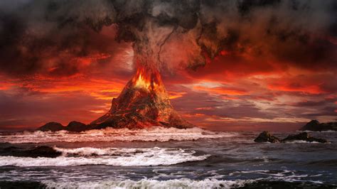 Inspirasi Spesial Volcano Wallpaper 4k Pantai Bali Images