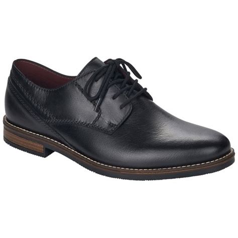 Mens 13519 00 Clarino Black Lace Up Derby Shoes Mens From Marshall